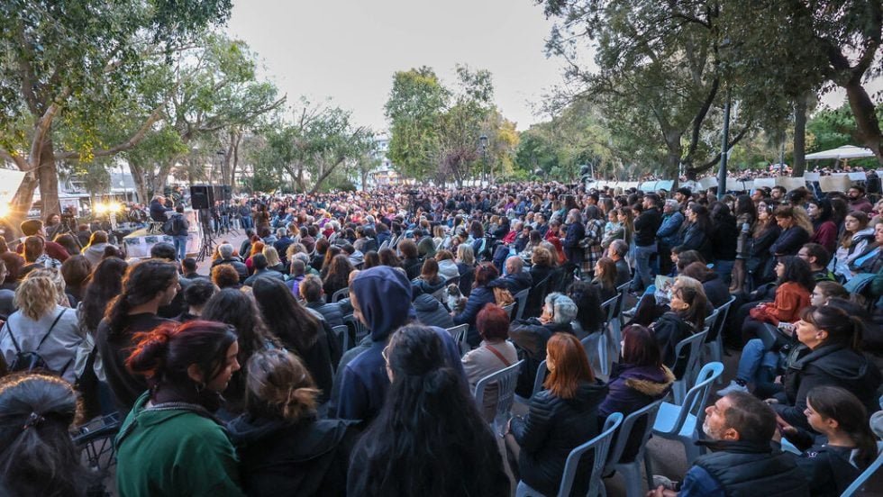 Χιλιάδες ανθρώποι παρακολούθησαν την εκδήλωση στο Ηράκλειο